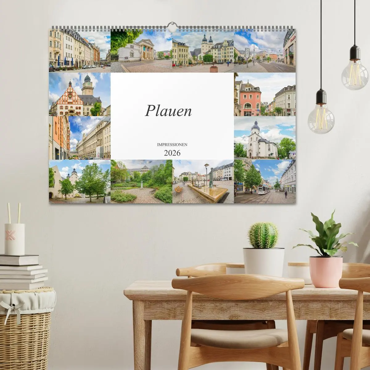 Bild: 9783457787540 | Plauen Impressionen (Wandkalender 2026 DIN A2 quer), CALVENDO...