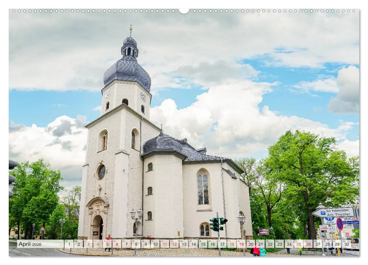 Bild: 9783457787540 | Plauen Impressionen (Wandkalender 2026 DIN A2 quer), CALVENDO...