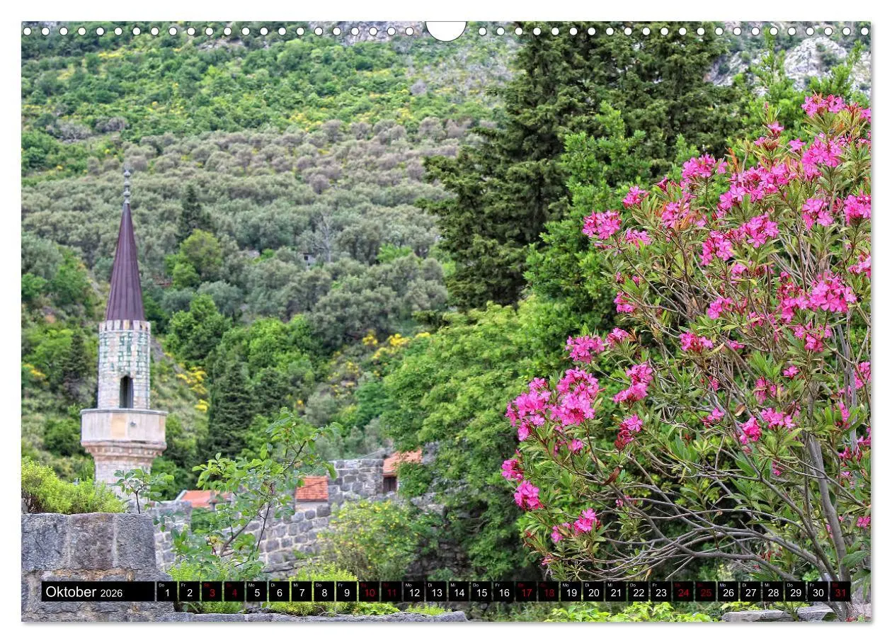 Bild: 9783457857540 | Unterwegs in Montenegro (Wandkalender 2026 DIN A3 quer), CALVENDO...