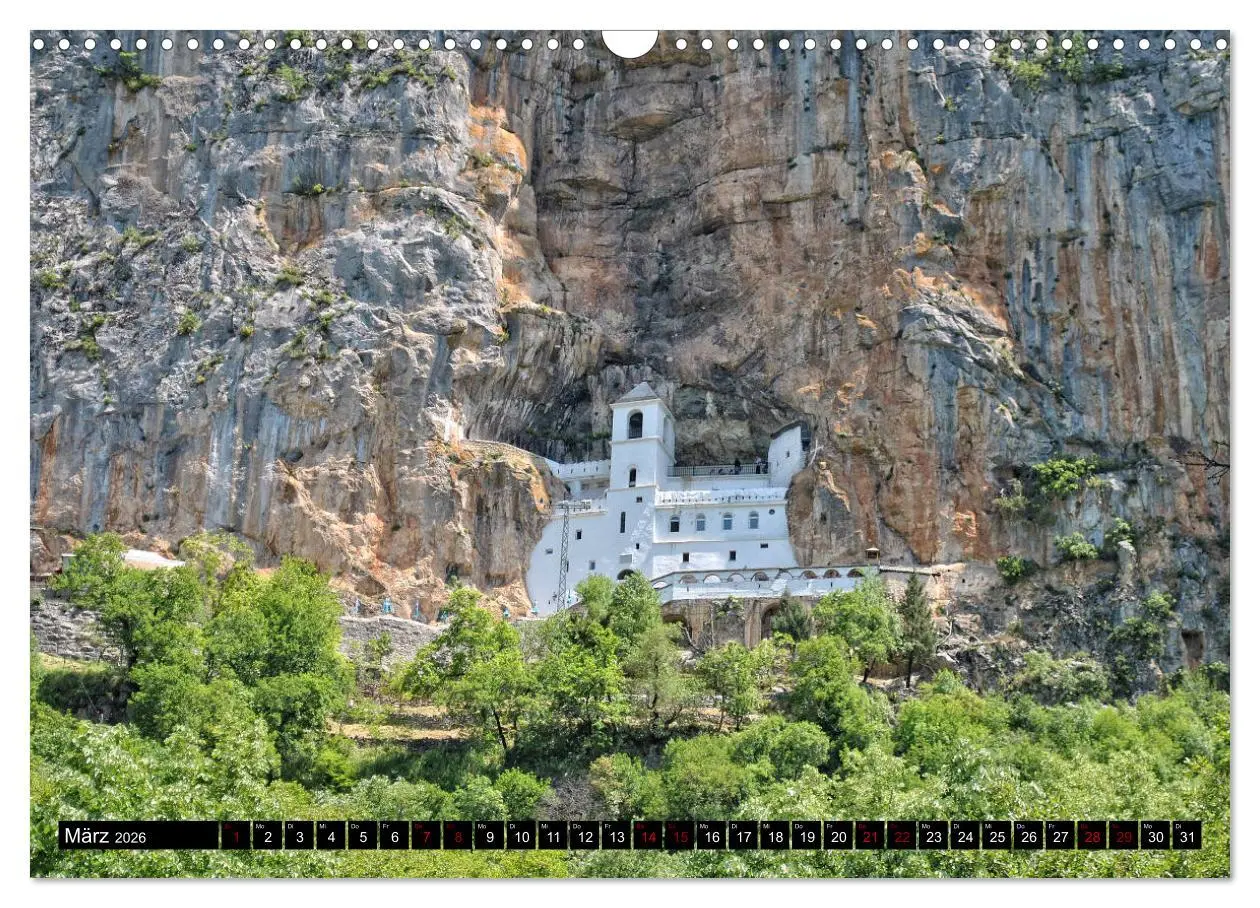 Bild: 9783457857540 | Unterwegs in Montenegro (Wandkalender 2026 DIN A3 quer), CALVENDO...