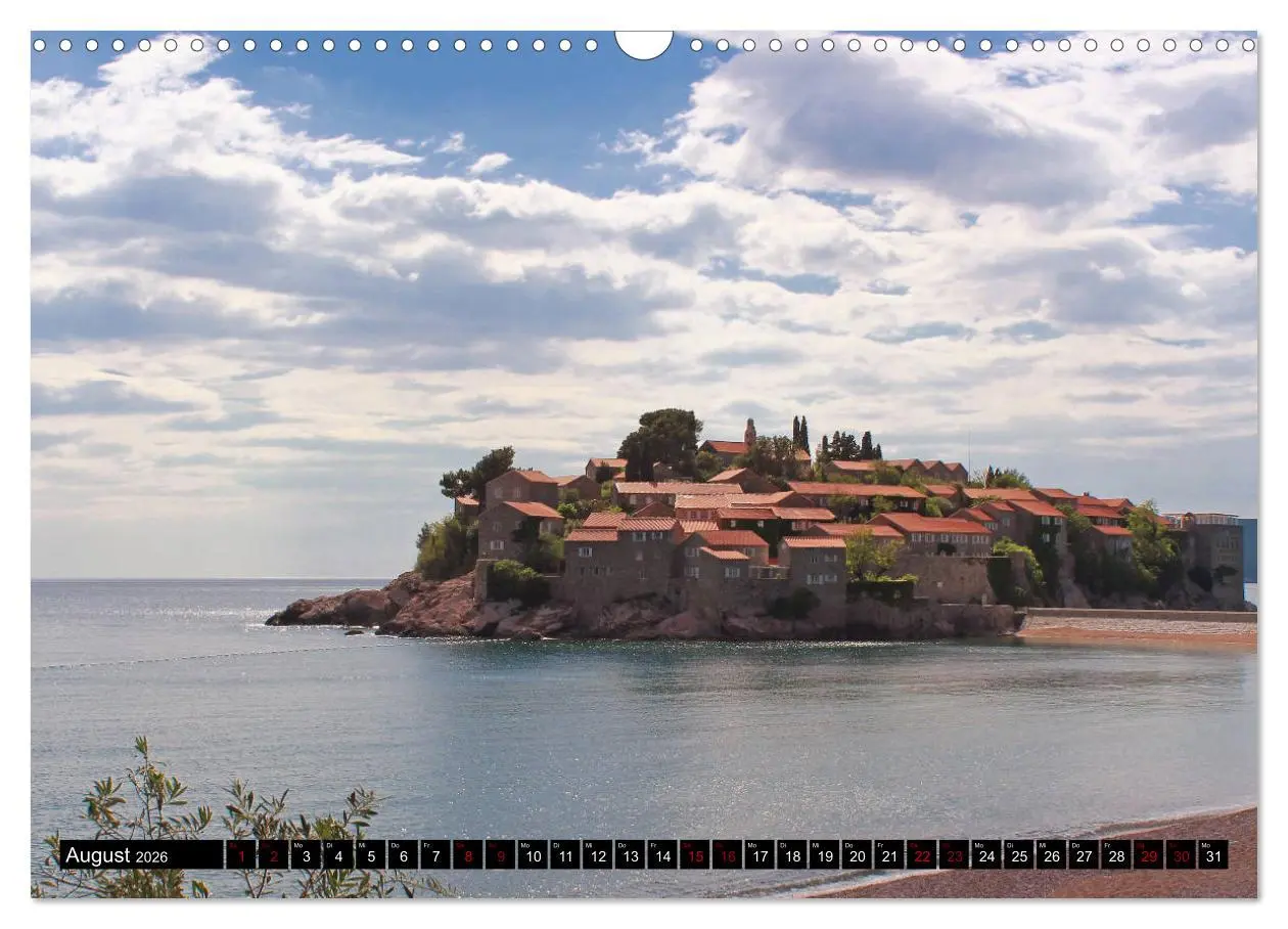 Bild: 9783457857540 | Unterwegs in Montenegro (Wandkalender 2026 DIN A3 quer), CALVENDO...