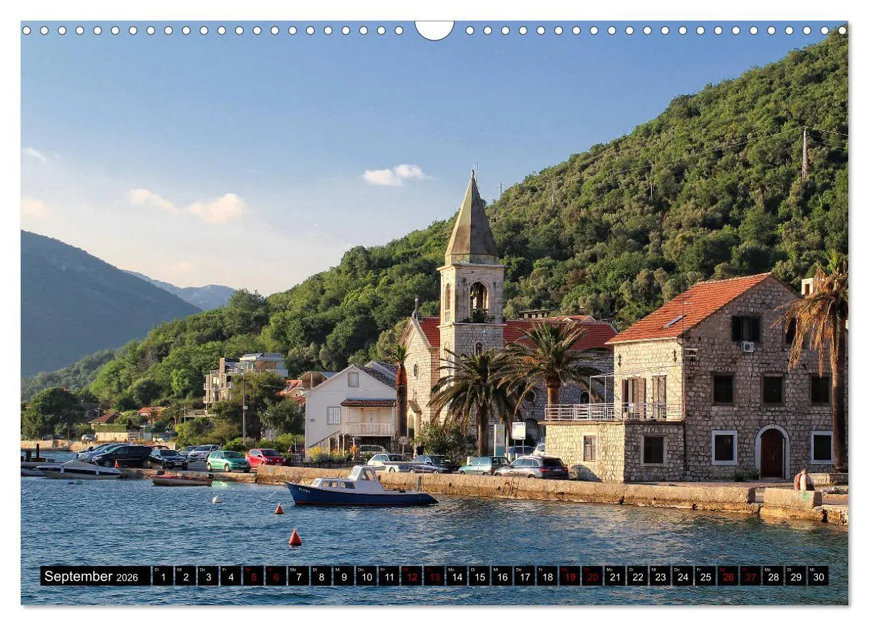 Bild: 9783457857540 | Unterwegs in Montenegro (Wandkalender 2026 DIN A3 quer), CALVENDO...