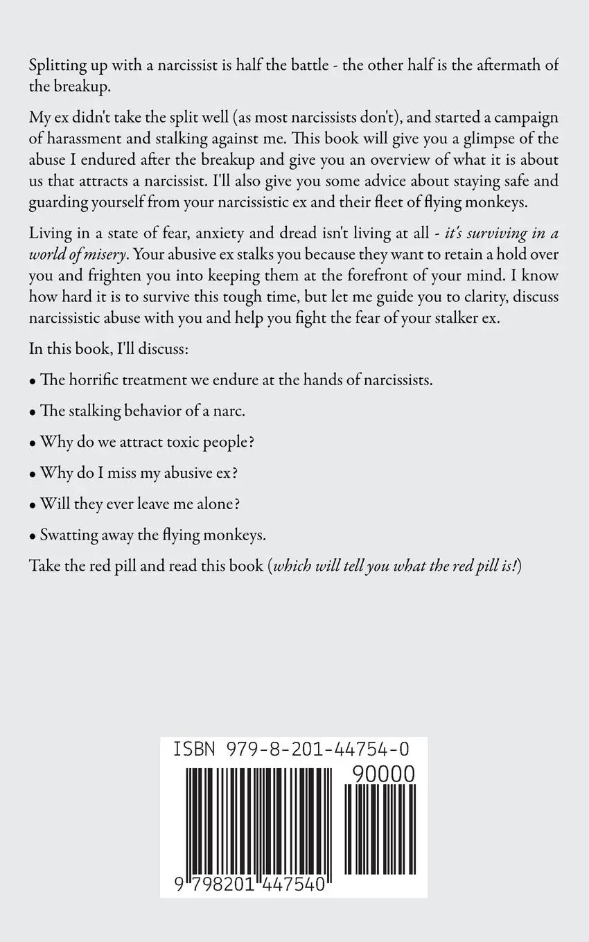 Rückseite: 9798201447540 | Narcissistic Stalker | Lauren Kozlowski | Taschenbuch | Englisch