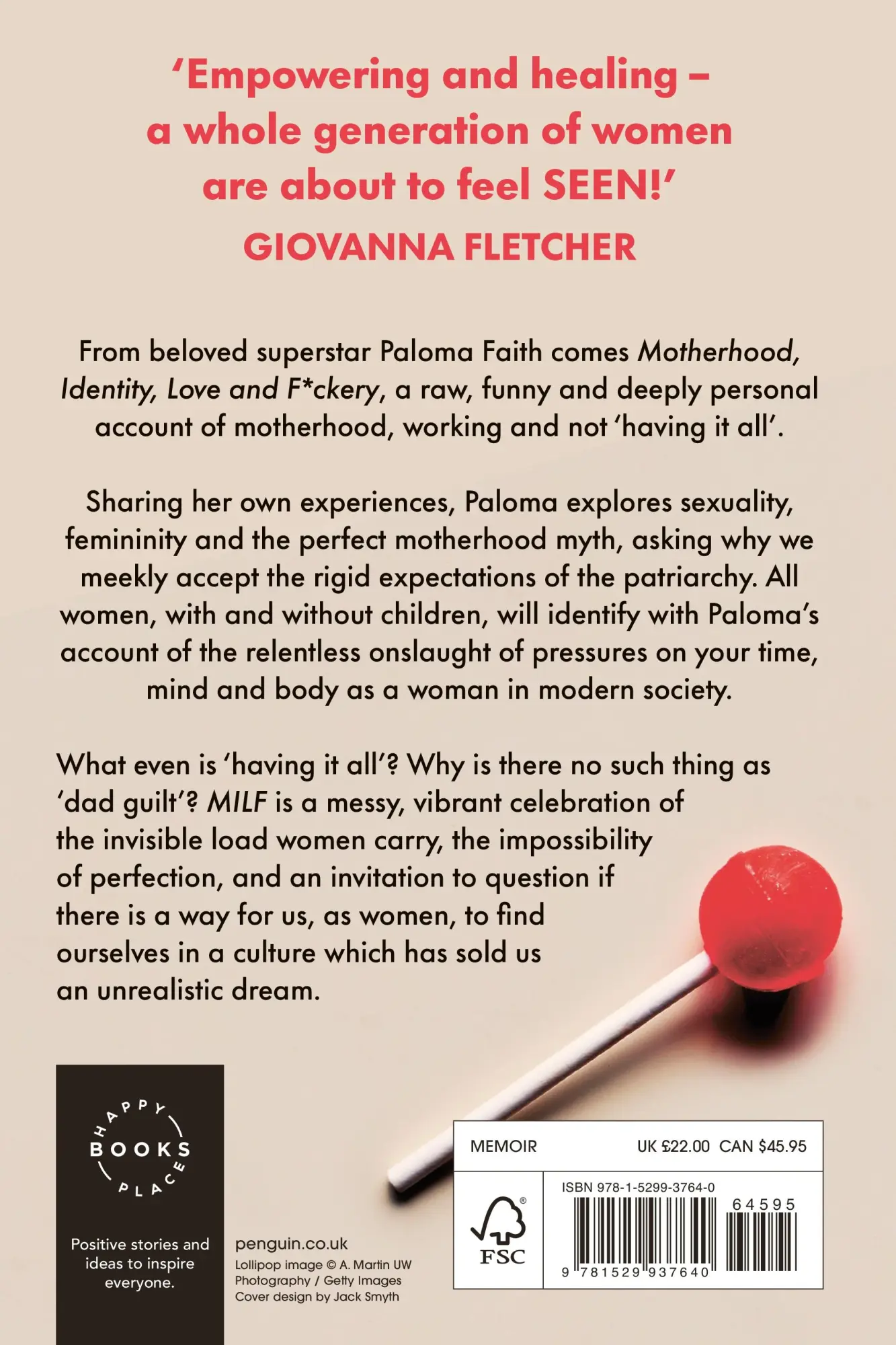 Rückseite: 9781529937640 | Milf | Motherhood, Identity, Love and F*ckery | Paloma Faith | Buch