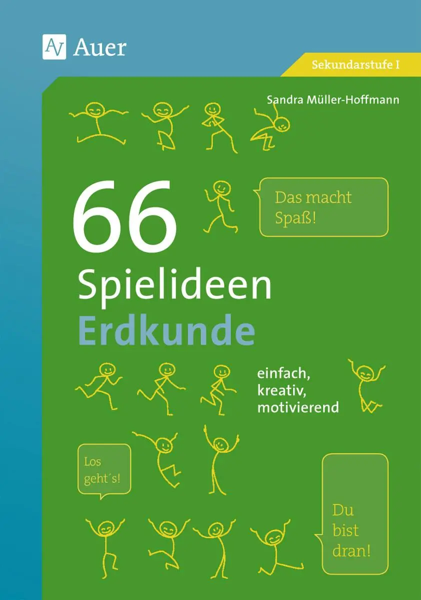 Cover: 9783403077640 | 66 Spielideen Erdkunde | Sandra Müller-Hoffmann | Taschenbuch | 56 S.