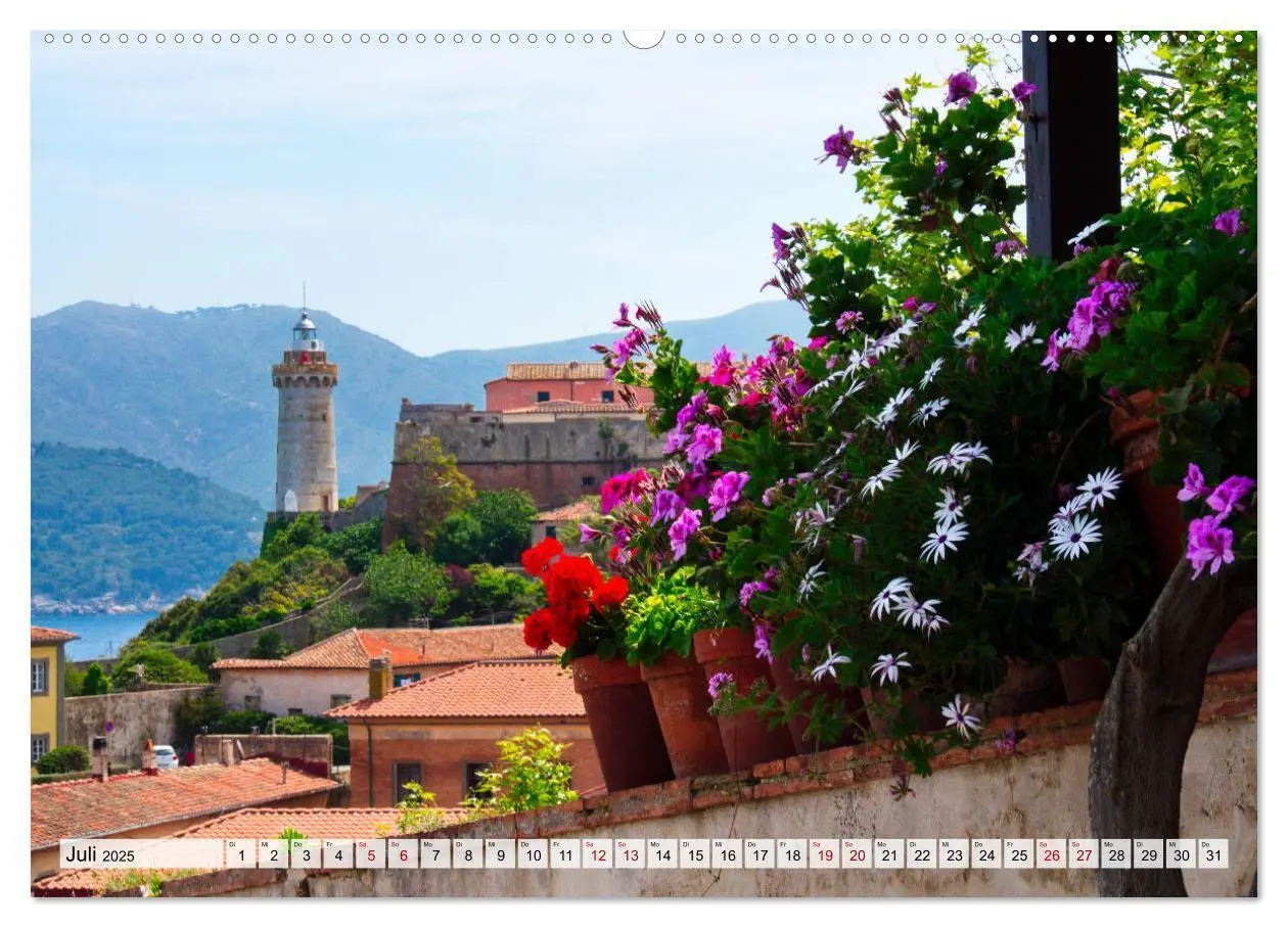 Bild: 9783435207640 | Insel Elba Impressionen (Wandkalender 2025 DIN A2 quer), CALVENDO...
