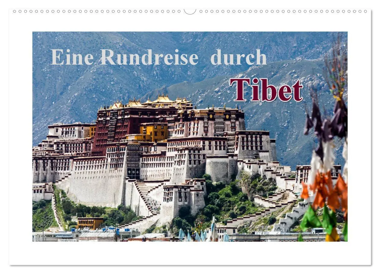 Cover: 9783457847640 | Eine Rundreise durch Tibet (Wandkalender 2026 DIN A2 quer),...