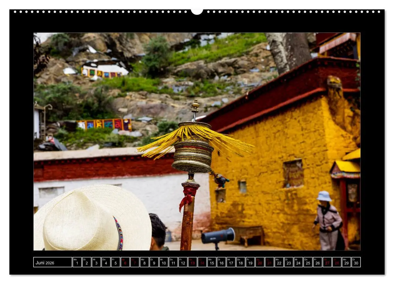 Bild: 9783457847640 | Eine Rundreise durch Tibet (Wandkalender 2026 DIN A2 quer),...