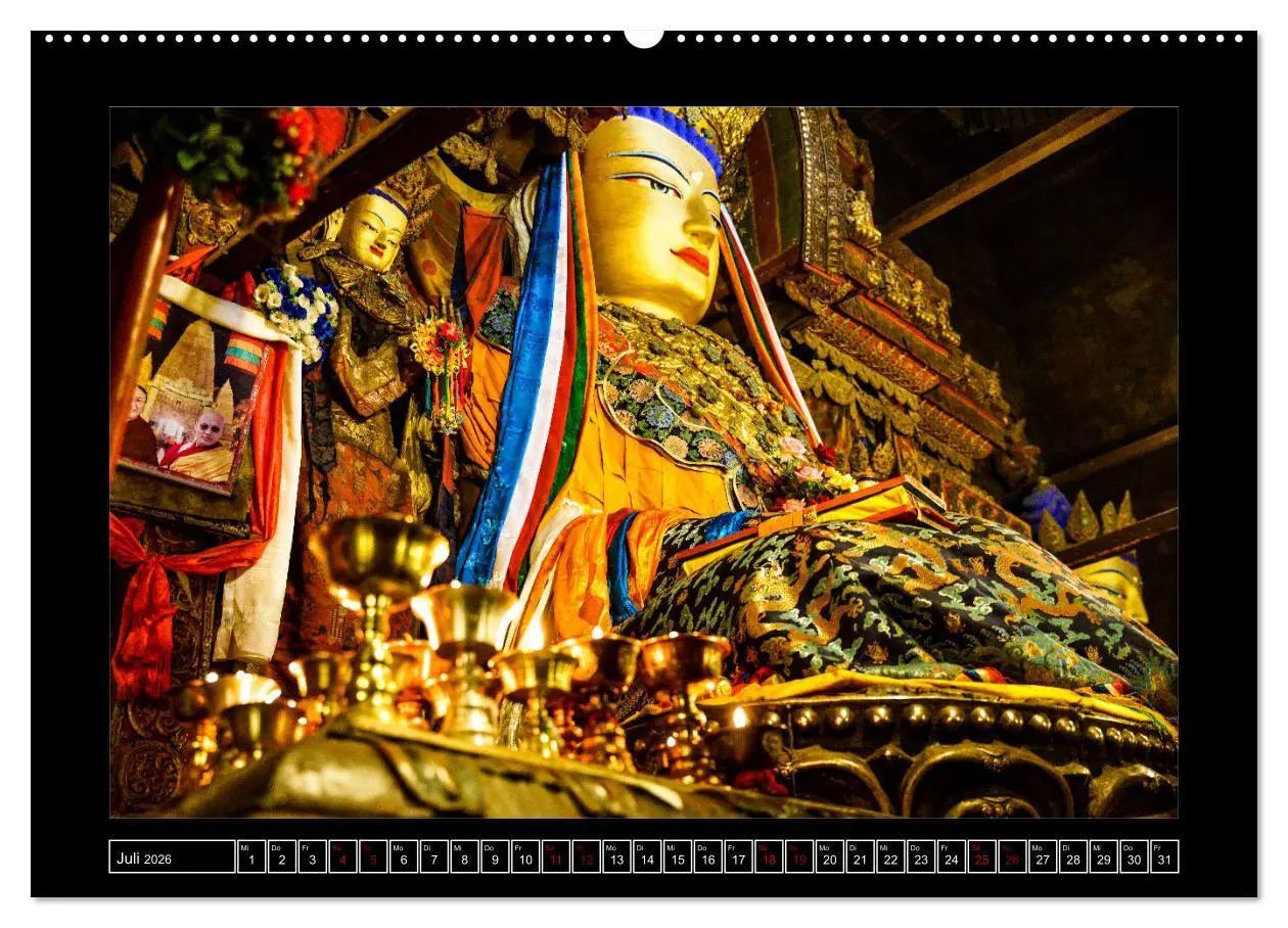 Bild: 9783457847640 | Eine Rundreise durch Tibet (Wandkalender 2026 DIN A2 quer),...