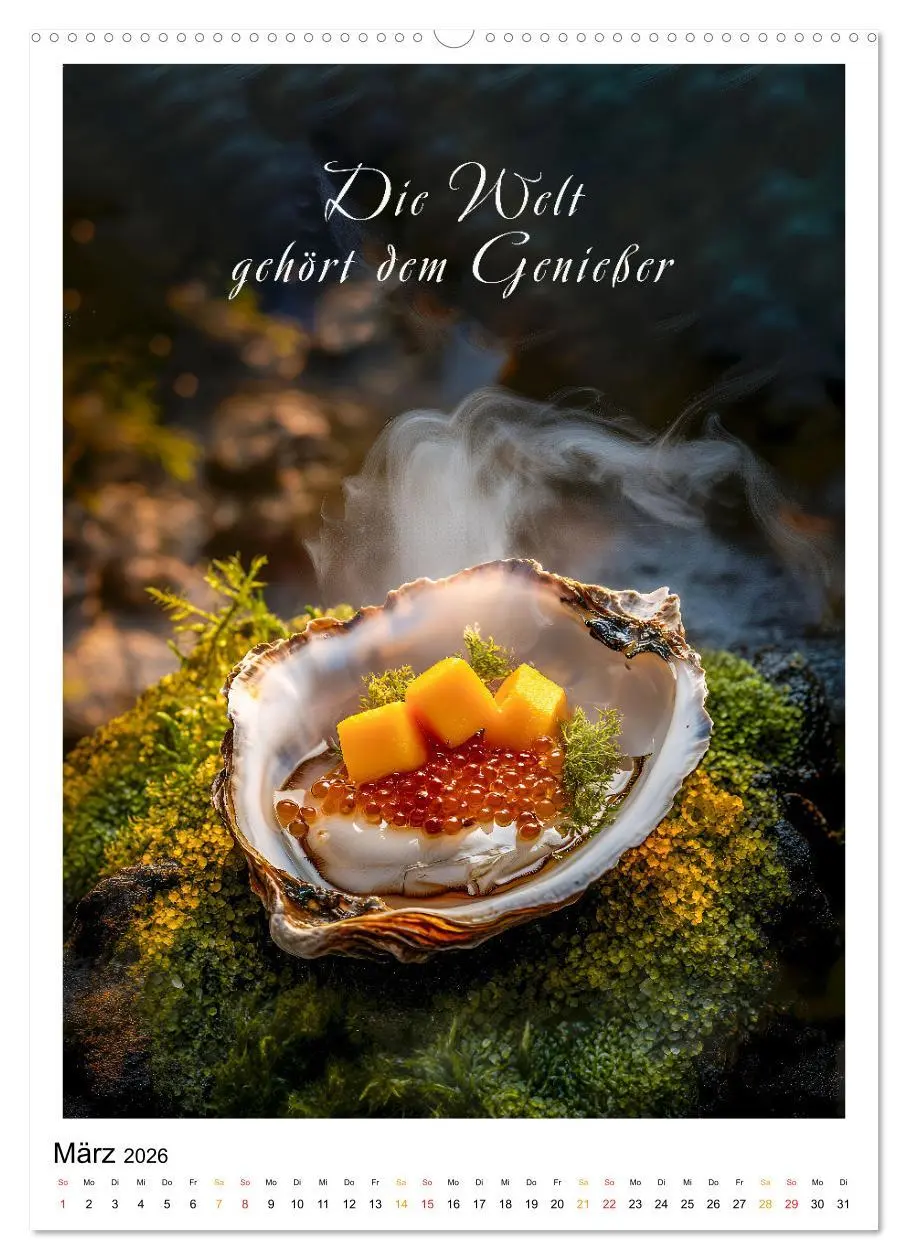 Bild: 9783516247640 | Coole Sprüche für Gourmets (Wandkalender 2026 DIN A2 hoch),...