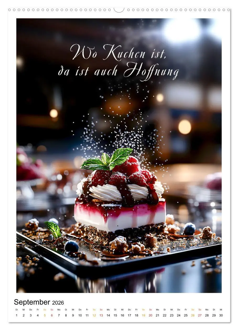 Bild: 9783516247640 | Coole Sprüche für Gourmets (Wandkalender 2026 DIN A2 hoch),...