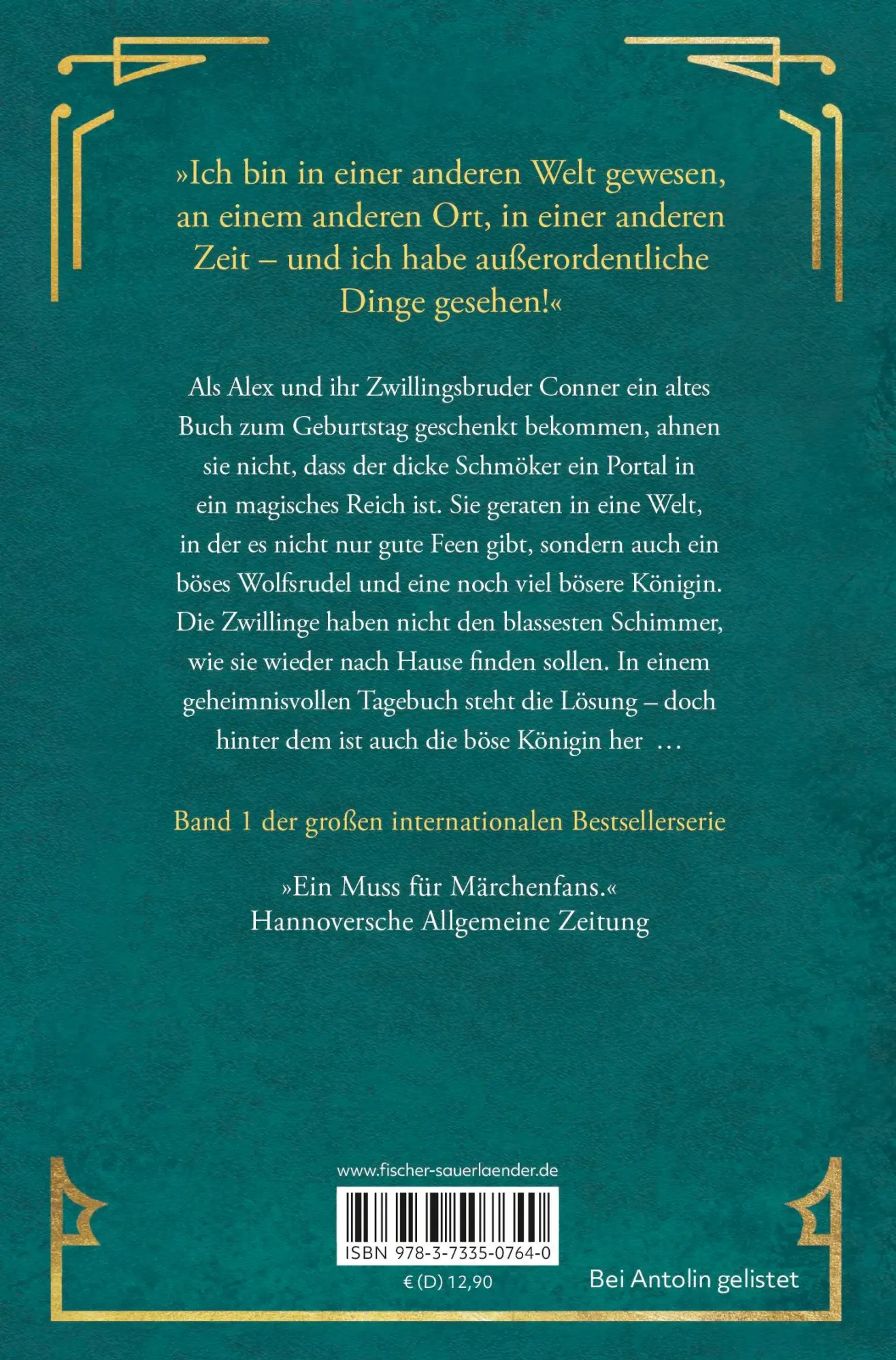 Rückseite: 9783733507640 | Land of Stories: Das magische Land - Die Suche nach dem Wunschzauber