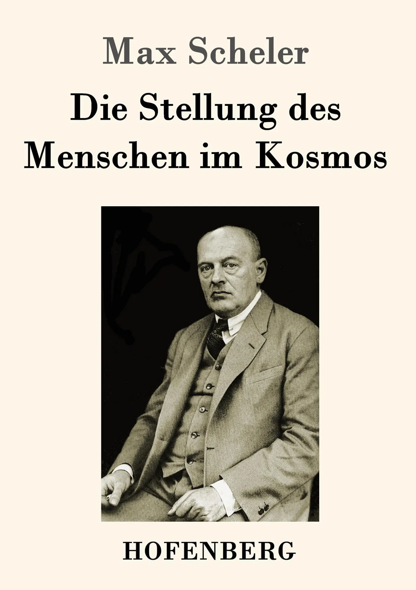 Cover: 9783843017640 | Die Stellung des Menschen im Kosmos | Max Scheler | Taschenbuch | 2016