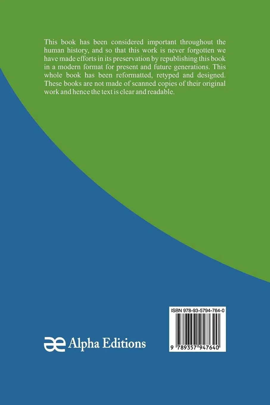 Rückseite: 9789357947640 | Theory and Practice, Applied to the Cultivation of the Cucumber in...