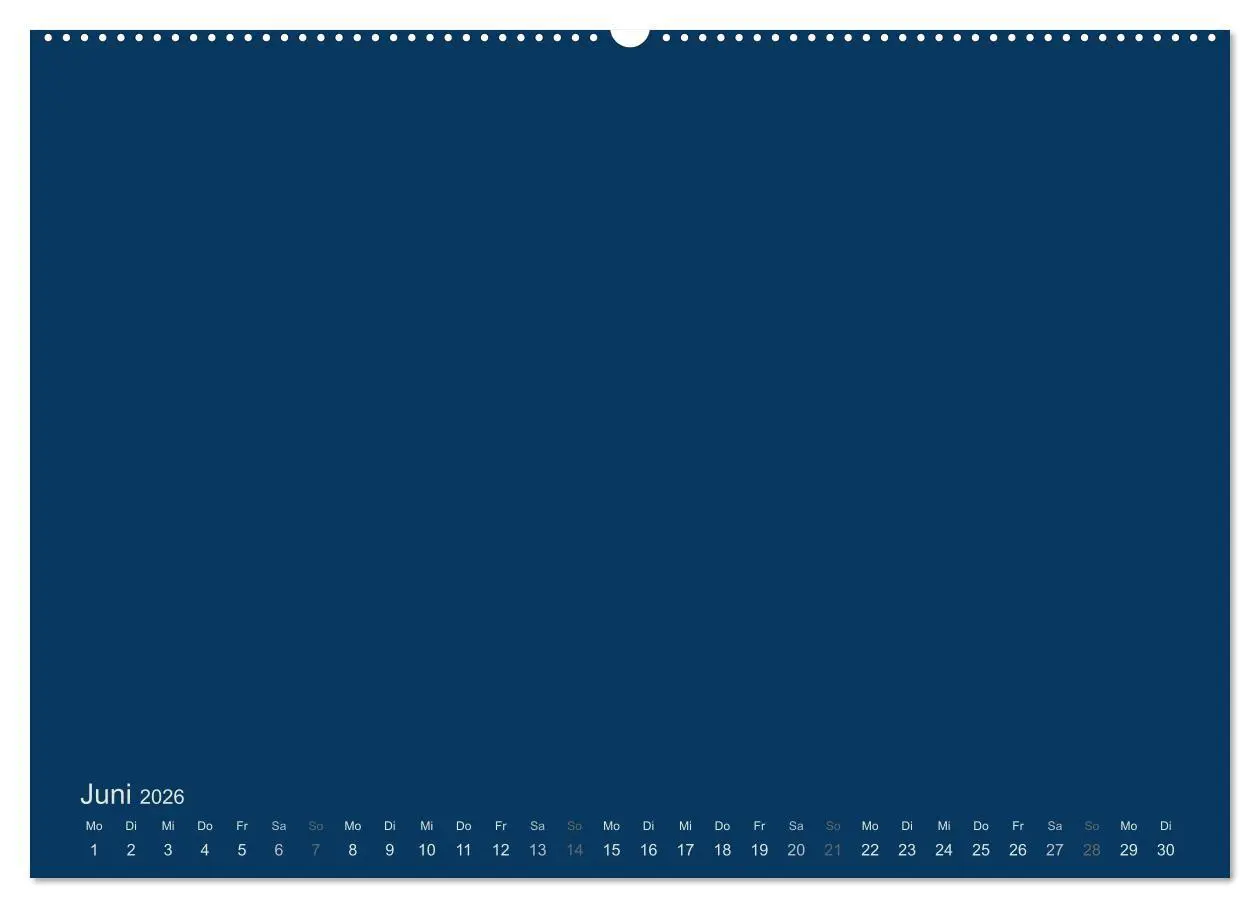 Bild: 9783516167740 | Bastelkalender - Dunkelblau (Wandkalender 2026 DIN A2 quer),...