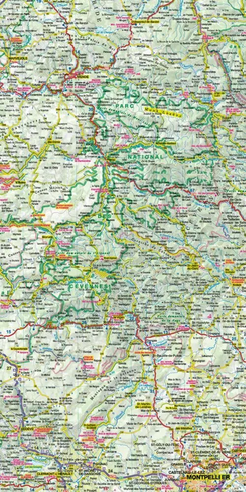 Bild: 9783939997740 | MoTourMaps Languedoc-Roussillon Auto- und Motorradkarte 1:330.000