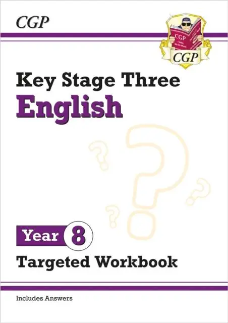 Cover: 9781789087840 | KS3 Year 8 English Targeted Workbook (with answers) | Cgp Books | Buch