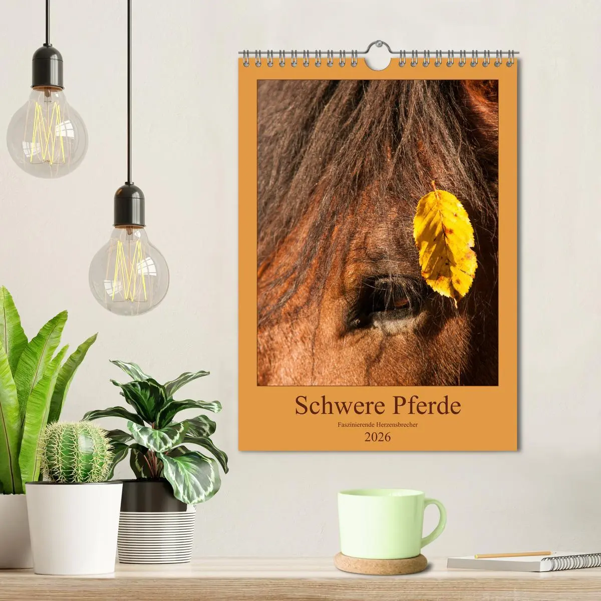 Bild: 9783516397840 | Schwere Pferde - Faszinierende Herzensbrecher (Wandkalender 2026...