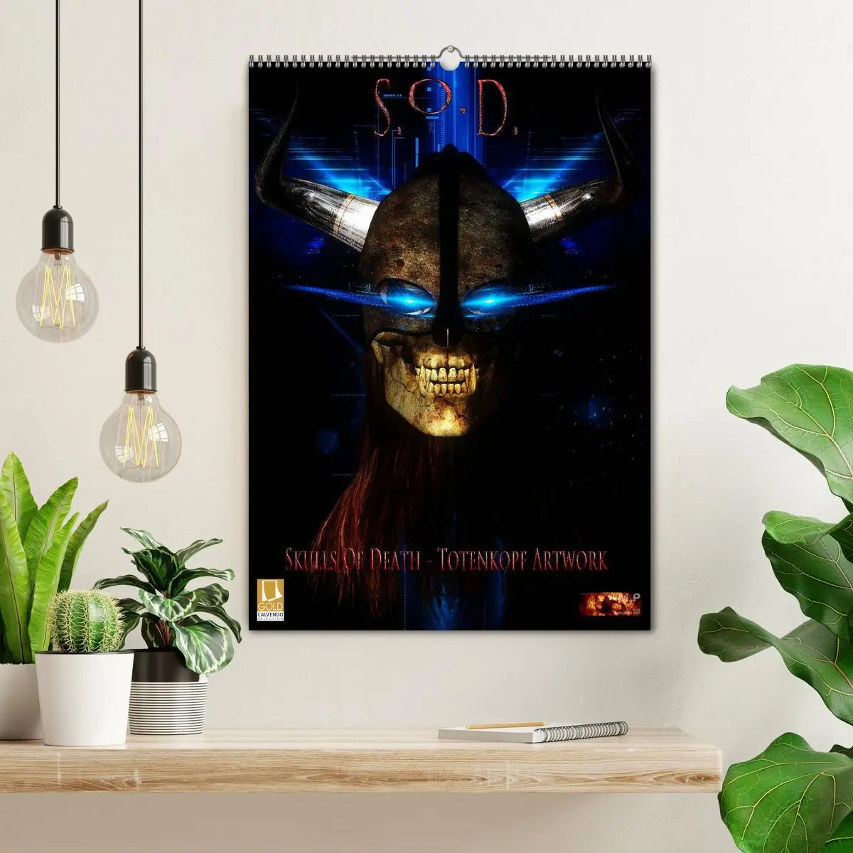 Bild: 9783516467840 | S.O.D. - Skulls Of Death Vol. I - Totenkopf Artworks (Wandkalender...