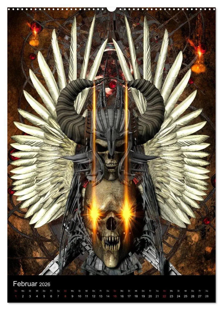 Bild: 9783516467840 | S.O.D. - Skulls Of Death Vol. I - Totenkopf Artworks (Wandkalender...