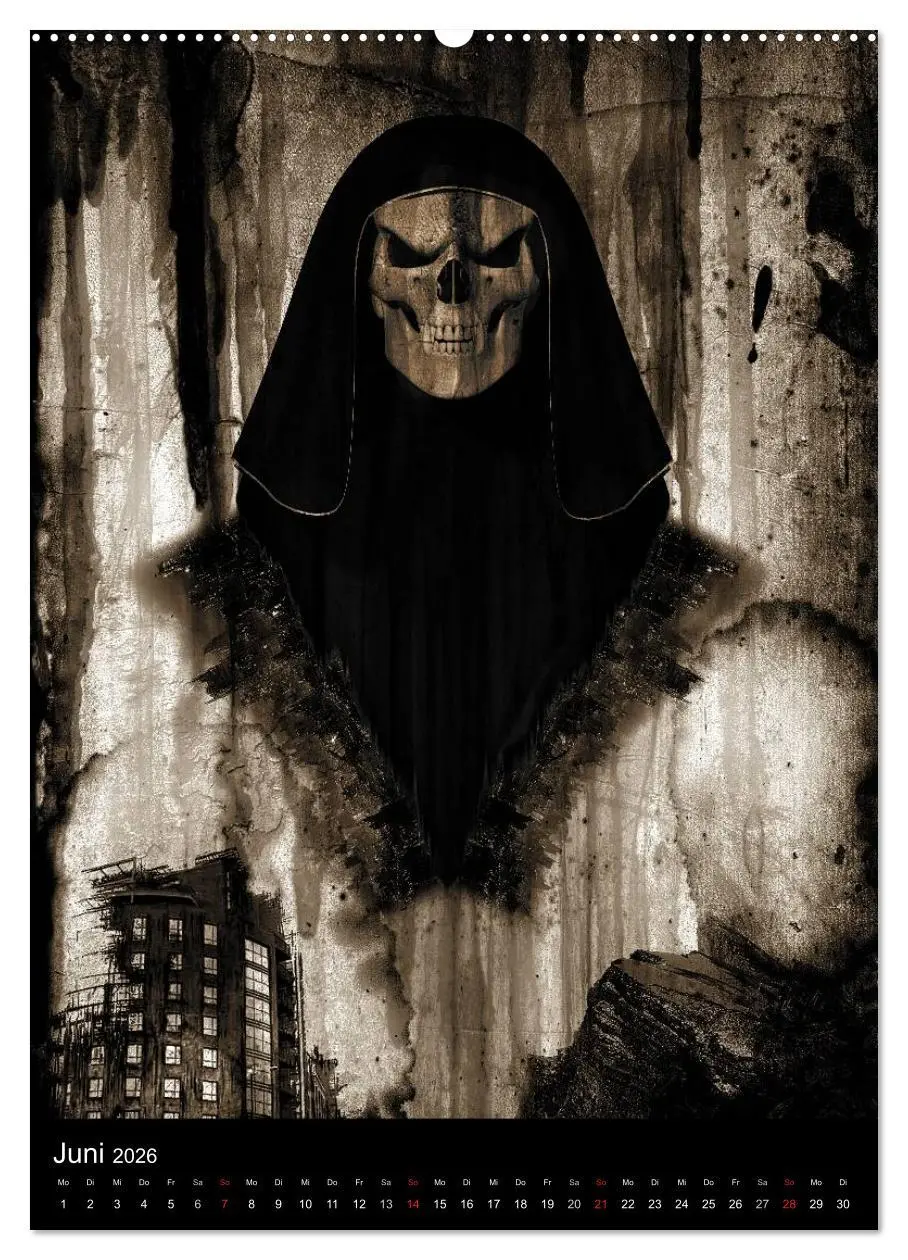 Bild: 9783516467840 | S.O.D. - Skulls Of Death Vol. I - Totenkopf Artworks (Wandkalender...