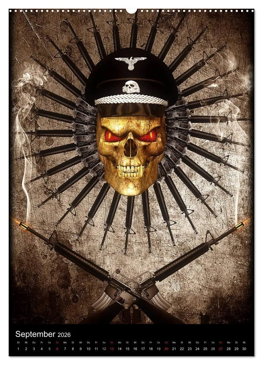 Bild: 9783516467840 | S.O.D. - Skulls Of Death Vol. I - Totenkopf Artworks (Wandkalender...
