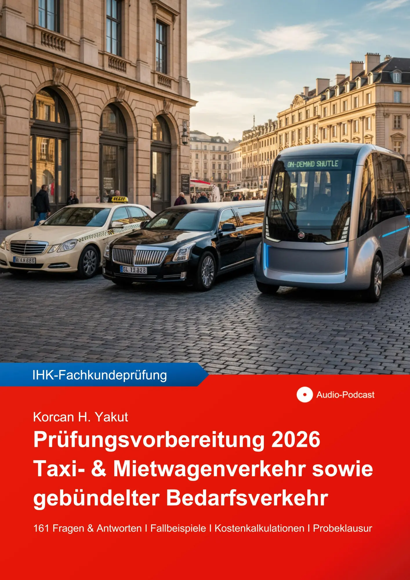 Cover: 9783695117840 | Prüfungsvorbereitung 2026 für Taxi- &amp; Mietwagenverkehr sowie...