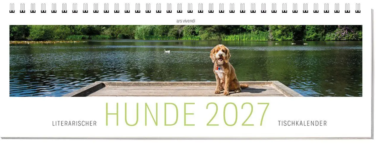 Cover: 9783747207840 | Tischkalender Hunde 2027 | Wochentischkalender | Vivendi Ars | 53 S.