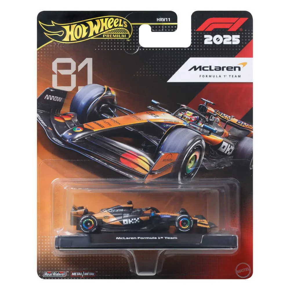 Cover: 194735347940 | Hot Wheels Premium F1 - Team Mc Laren Driver 1 | Blister | JKD81
