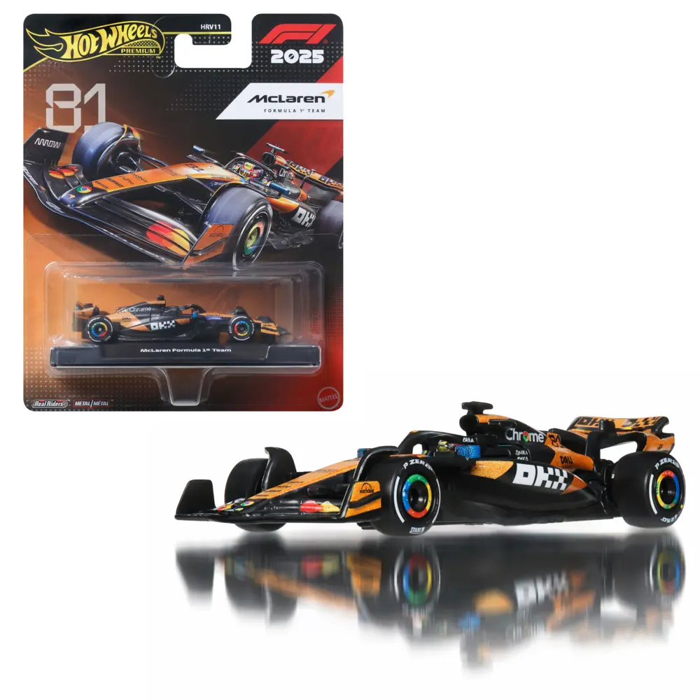 Bild: 194735347940 | Hot Wheels Premium F1 - Team Mc Laren Driver 1 | Blister | JKD81