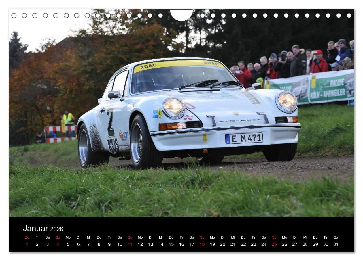 Bild: 9783516077940 | Bergrennen und Rallye im Porsche (Wandkalender 2026 DIN A4 quer),...