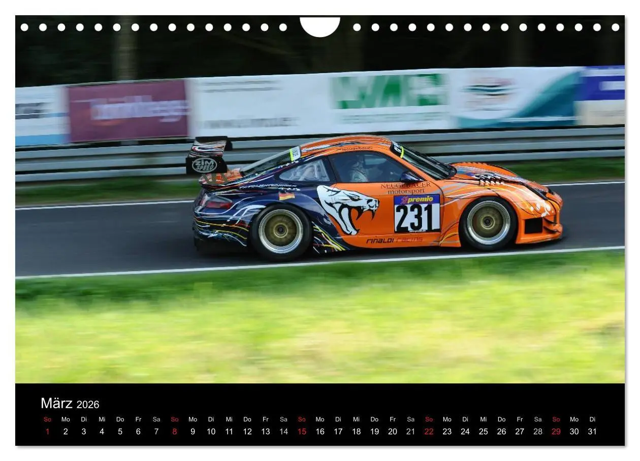 Bild: 9783516077940 | Bergrennen und Rallye im Porsche (Wandkalender 2026 DIN A4 quer),...