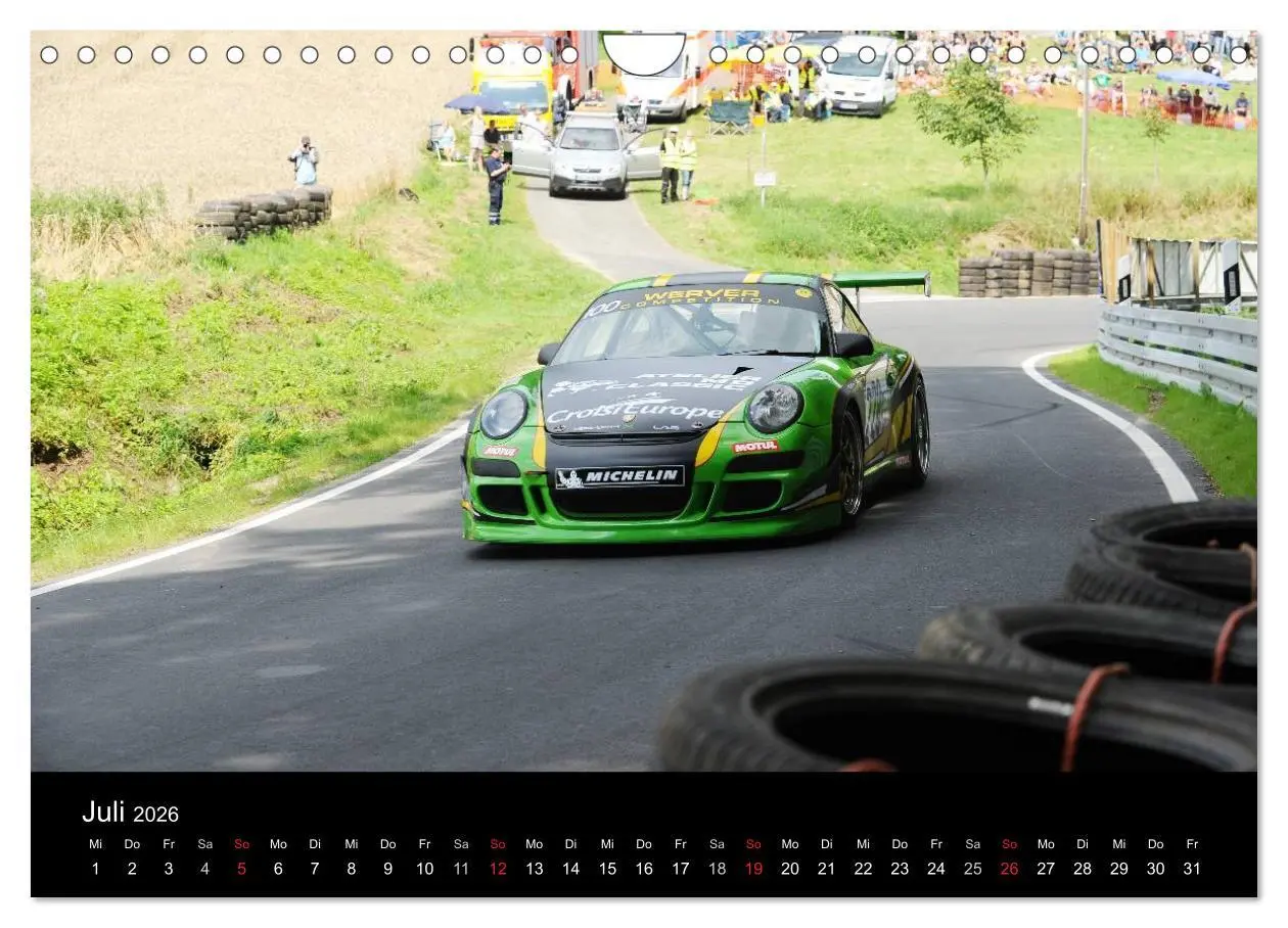 Bild: 9783516077940 | Bergrennen und Rallye im Porsche (Wandkalender 2026 DIN A4 quer),...