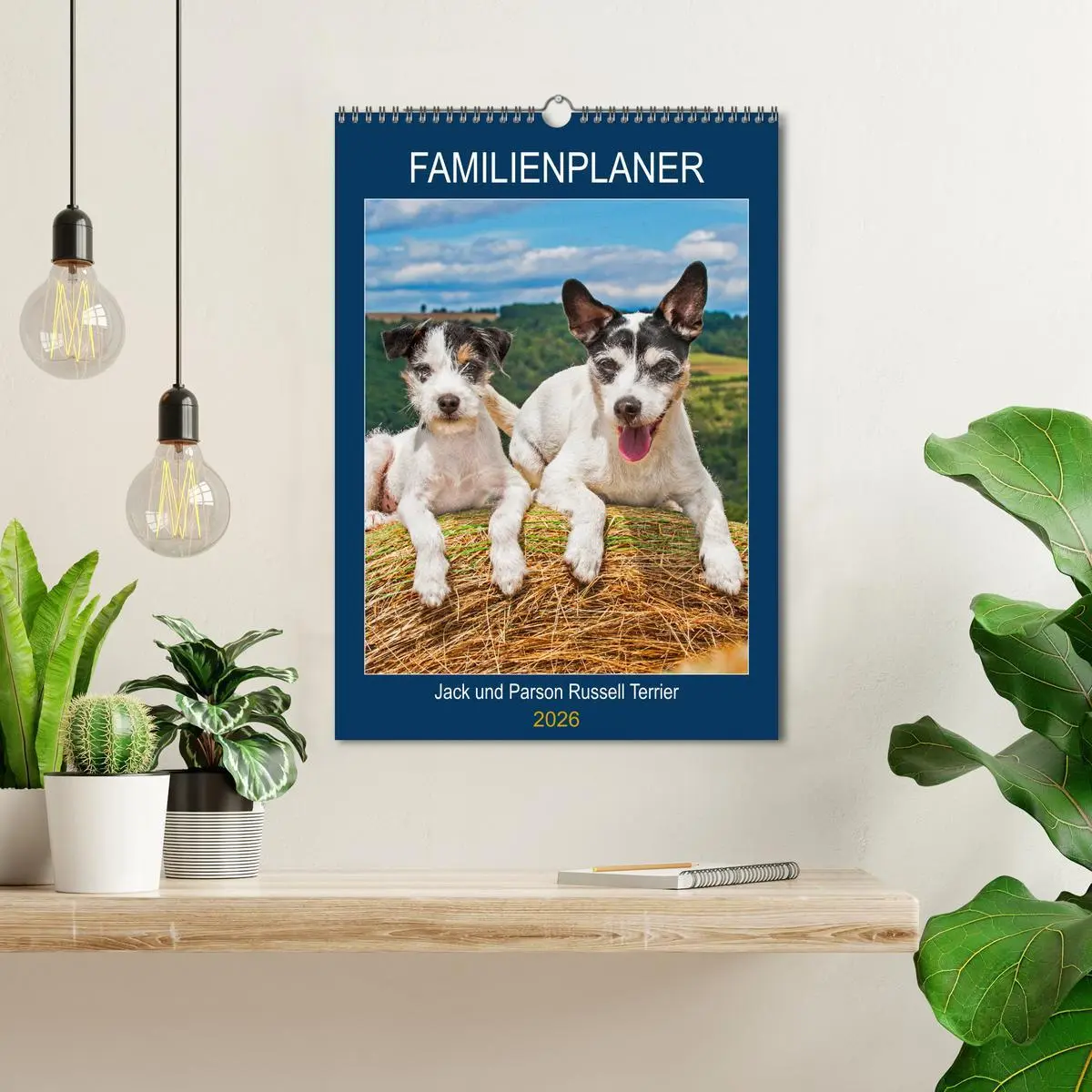 Bild: 9783516387940 | Familienplaner Jack und Parson Russell Terrier (Wandkalender 2026...
