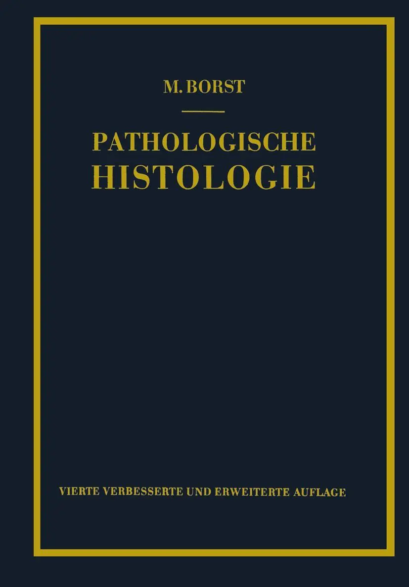 Cover: 9783642877940 | Pathologische Histologie | M. Borst | Taschenbuch | xii | Deutsch