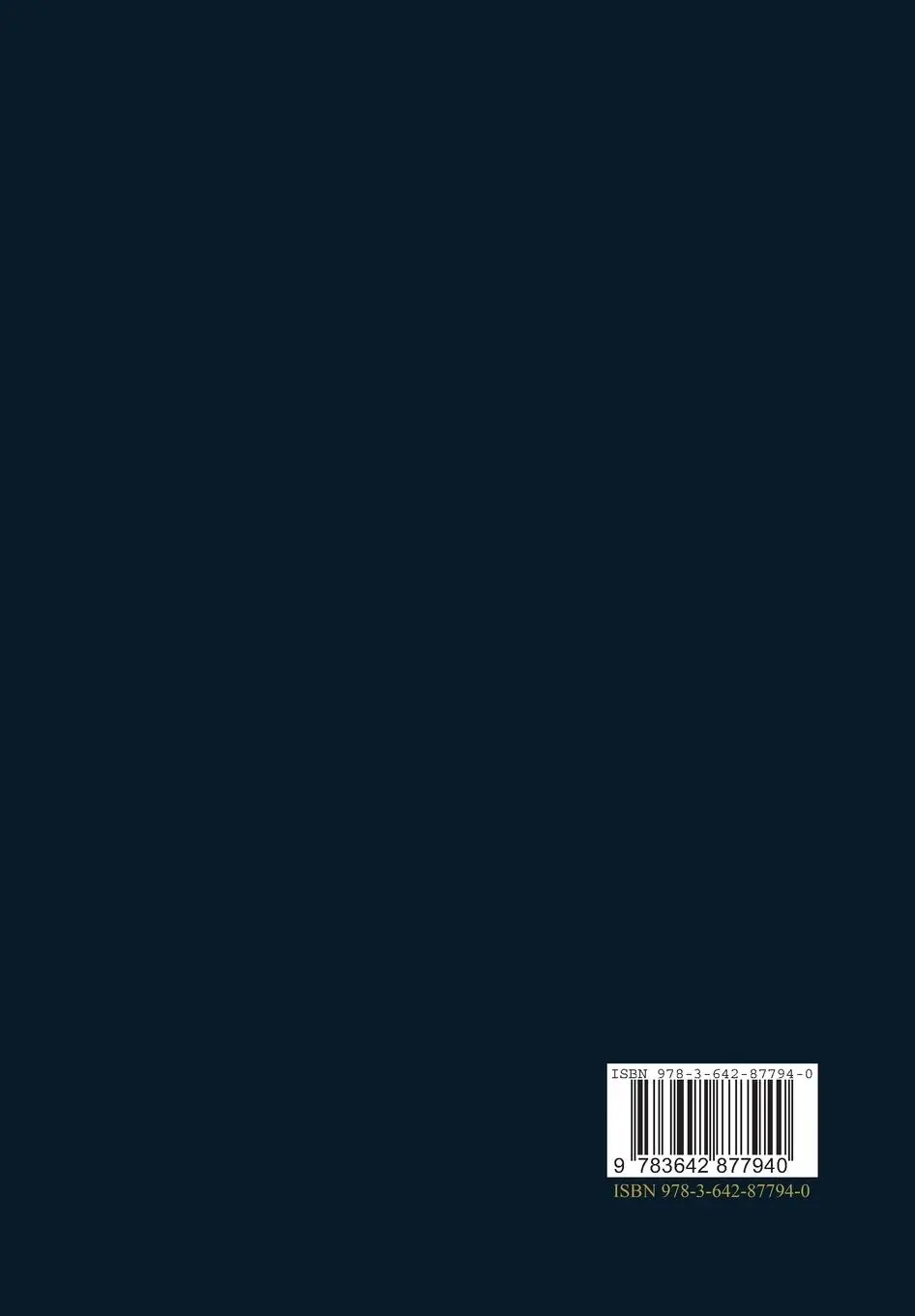 Rückseite: 9783642877940 | Pathologische Histologie | M. Borst | Taschenbuch | xii | Deutsch