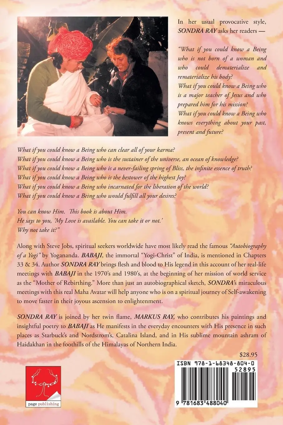 Rückseite: 9781683488040 | BABAJI | My Miraculous Meetings with a Maha Avatar | Ray (u. a.)