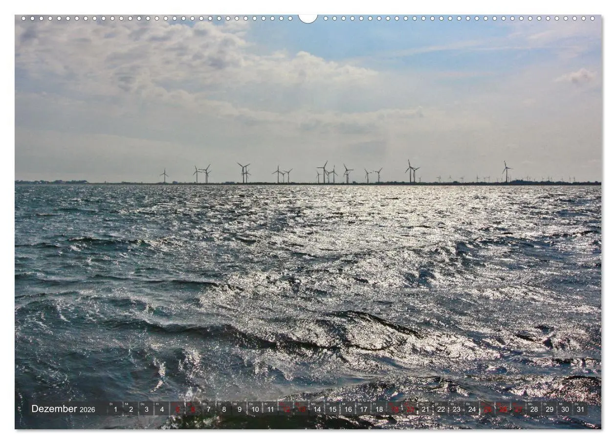 Bild: 9783457638040 | Windräder an der Ostsee! (Wandkalender 2026 DIN A2 quer), CALVENDO...