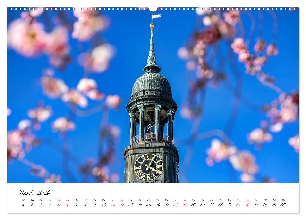 Bild: 9783516038040 | Mit Hamburg durchs Jahr 2026 (hochwertiger Premium Wandkalender...