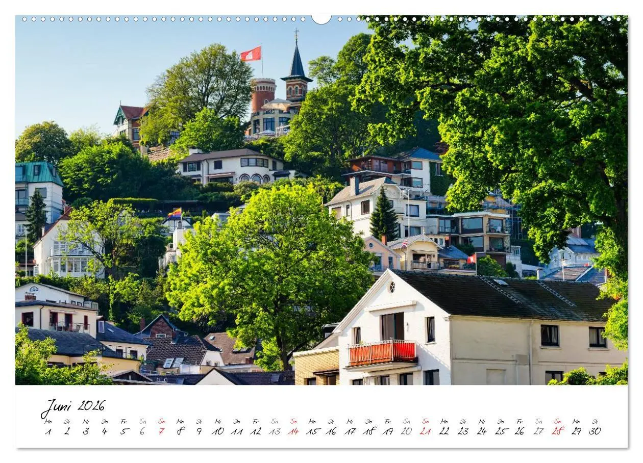 Bild: 9783516038040 | Mit Hamburg durchs Jahr 2026 (hochwertiger Premium Wandkalender...