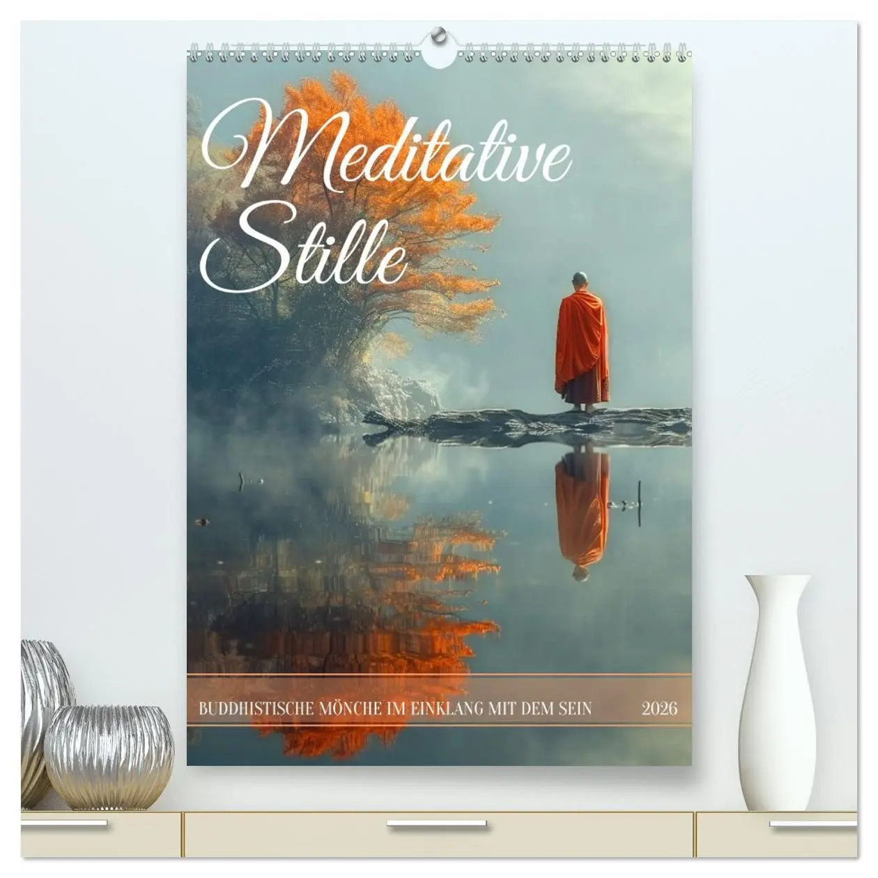 Cover: 9783516278040 | Meditative Stille (hochwertiger Premium Wandkalender 2026 DIN A2...