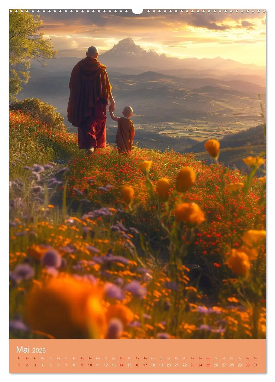 Bild: 9783516278040 | Meditative Stille (hochwertiger Premium Wandkalender 2026 DIN A2...
