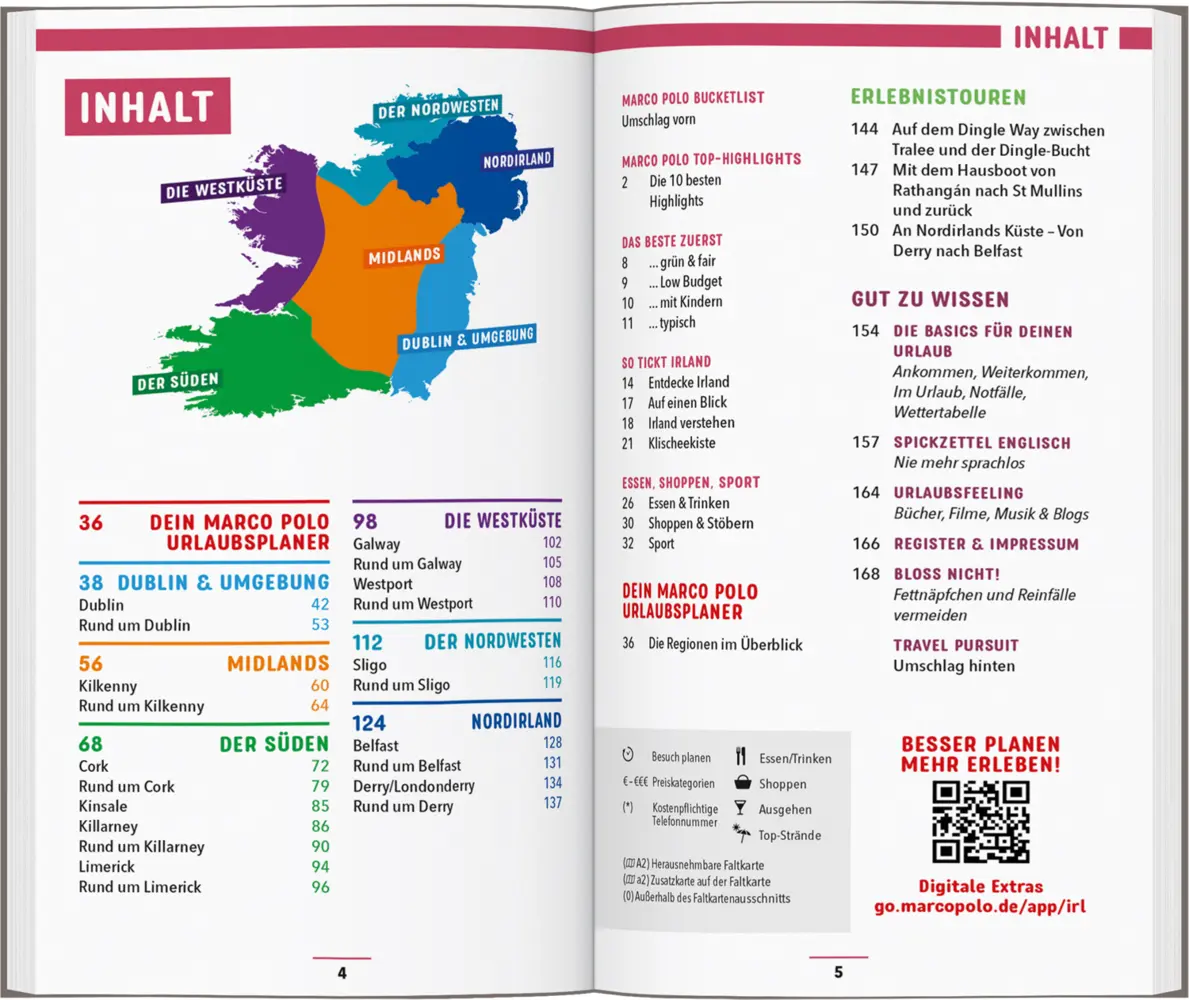 Bild: 9783829738040 | MARCO POLO Reiseführer Irland | Bernd Biege (u. a.) | Taschenbuch