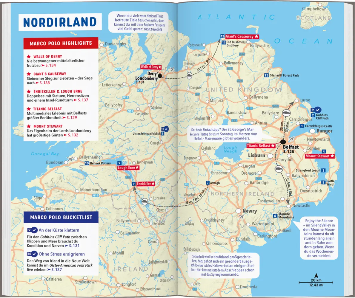 Bild: 9783829738040 | MARCO POLO Reiseführer Irland | Bernd Biege (u. a.) | Taschenbuch