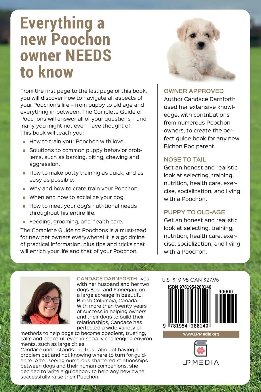 Rückseite: 9781954288140 | The Complete Guide to Poochons | Candace Darnforth | Taschenbuch