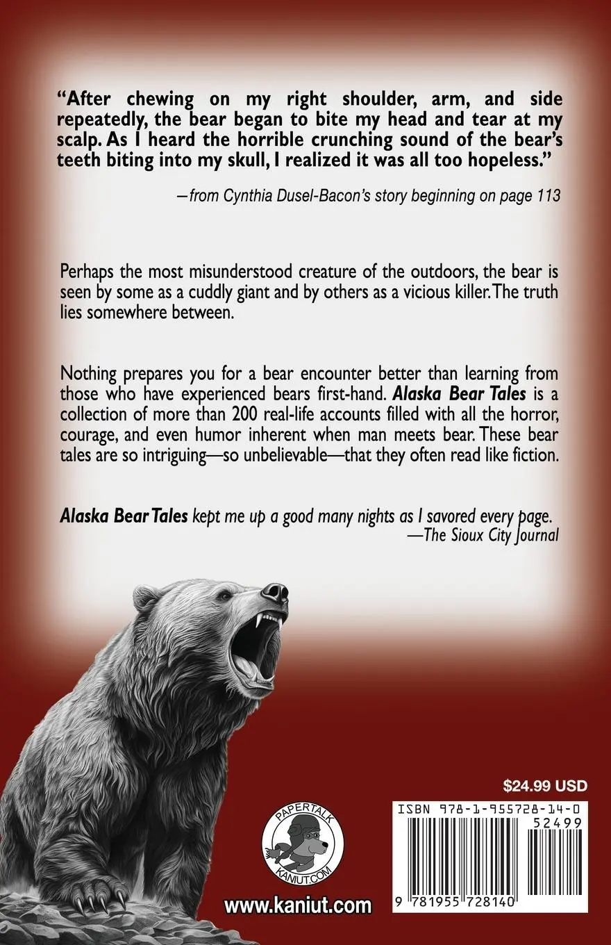 Rückseite: 9781955728140 | Alaska Bear Tales | Larry Kaniut | Taschenbuch | Englisch | 2024