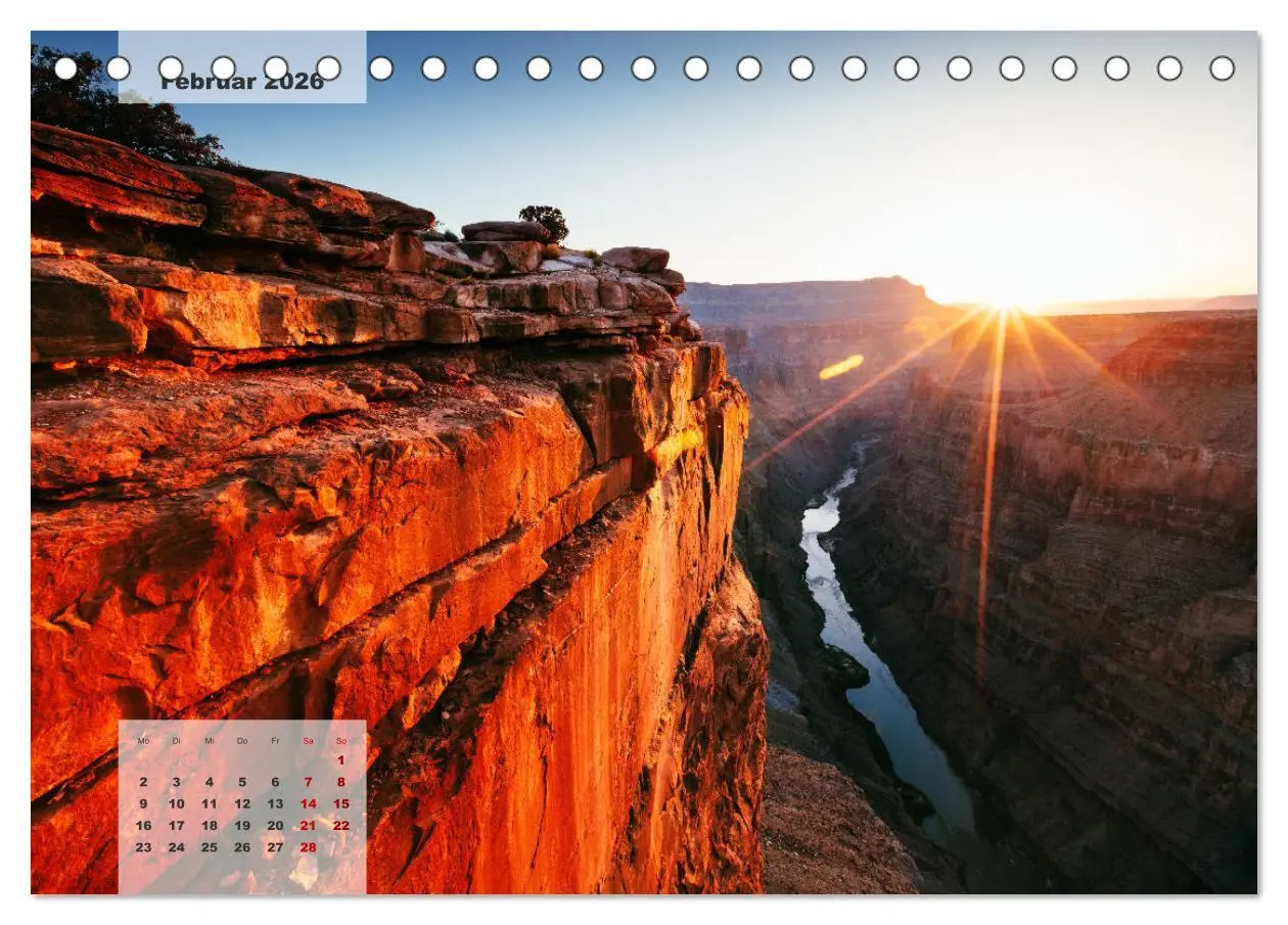 Bild: 9783457628140 | USA Südwesten - Atemberaubende Aussichten (Tischkalender 2026 DIN...