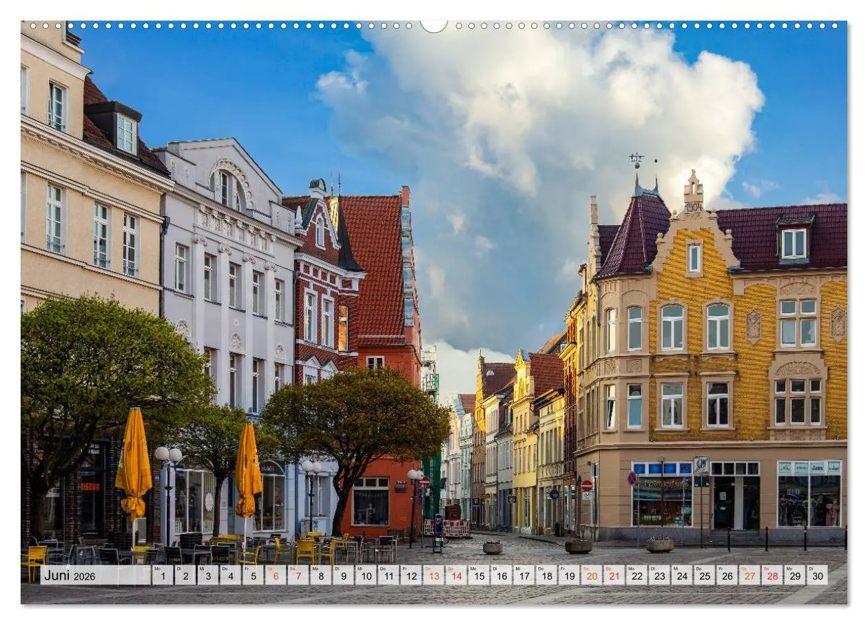 Bild: 9783457798140 | Güstrow Impressionen (Wandkalender 2026 DIN A2 quer), CALVENDO...