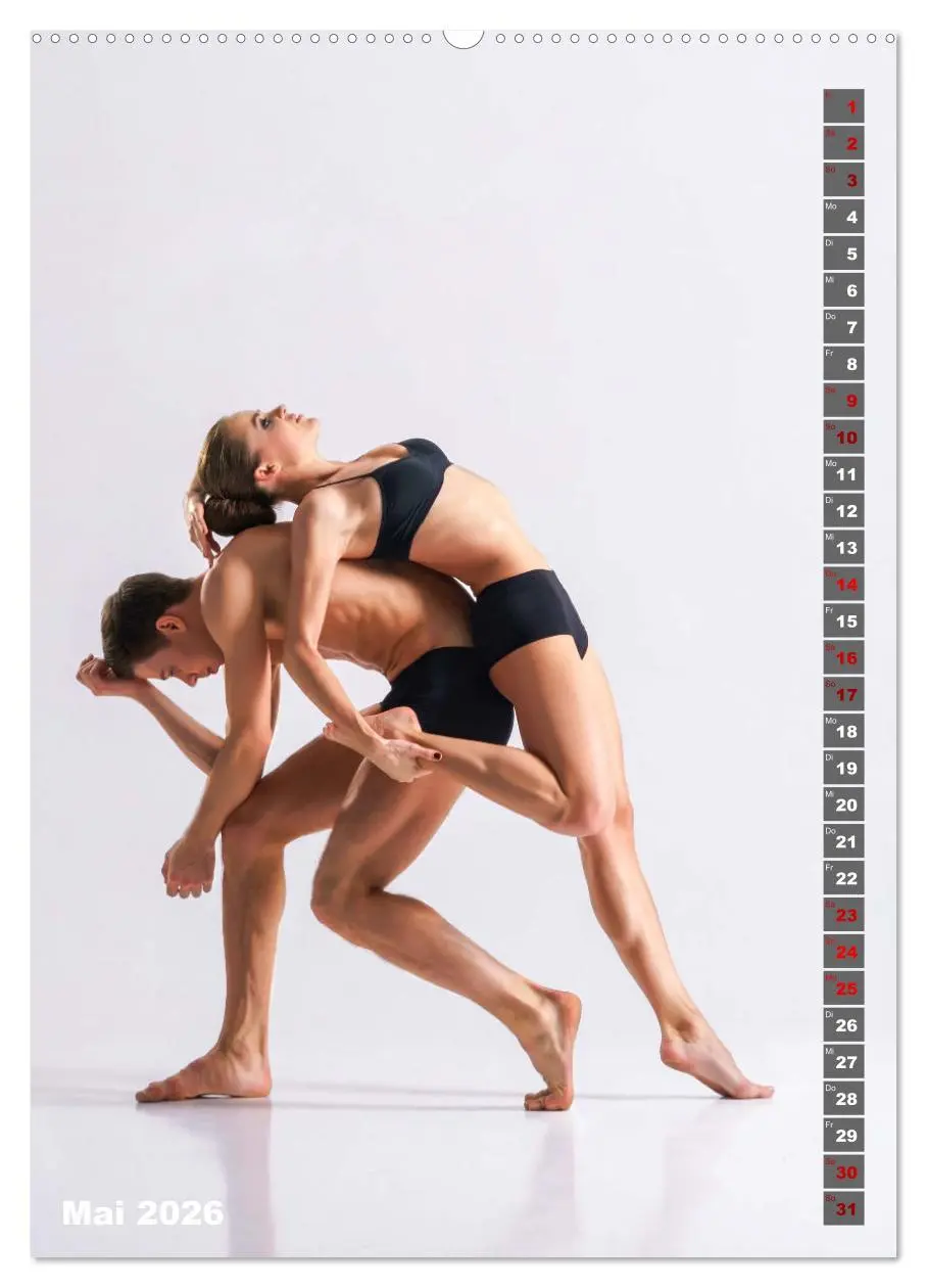 Bild: 9783516338140 | Sinneseindruck Ballett (Wandkalender 2026 DIN A2 hoch), CALVENDO...