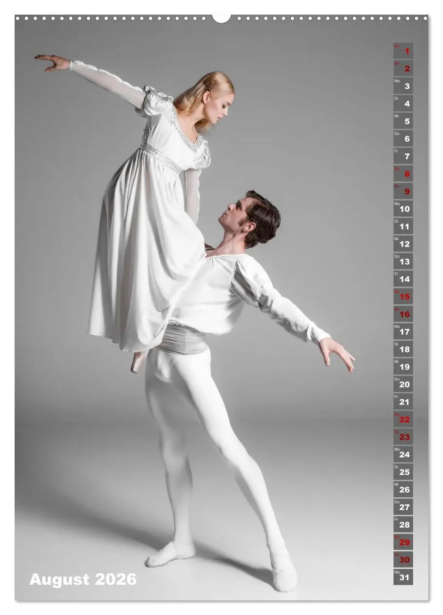 Bild: 9783516338140 | Sinneseindruck Ballett (Wandkalender 2026 DIN A2 hoch), CALVENDO...